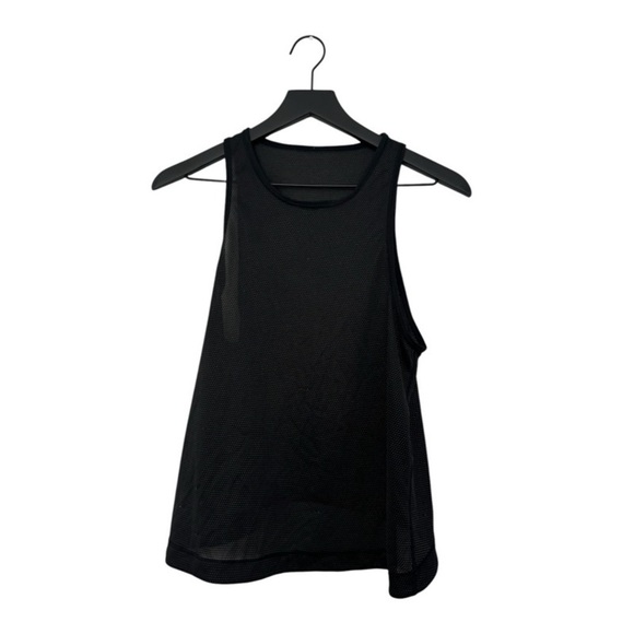 lululemon athletica Tops - LULULEMON Black Mesh Tank